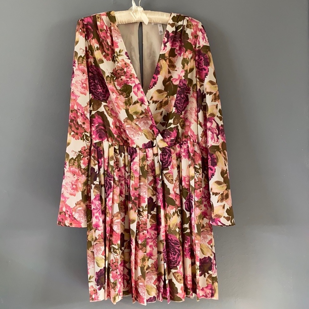 LEITH WOMENS FLORAL DRESS